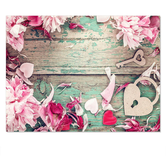 Maple Leaf Canvas Framed Printing Wall Art 30x40cm