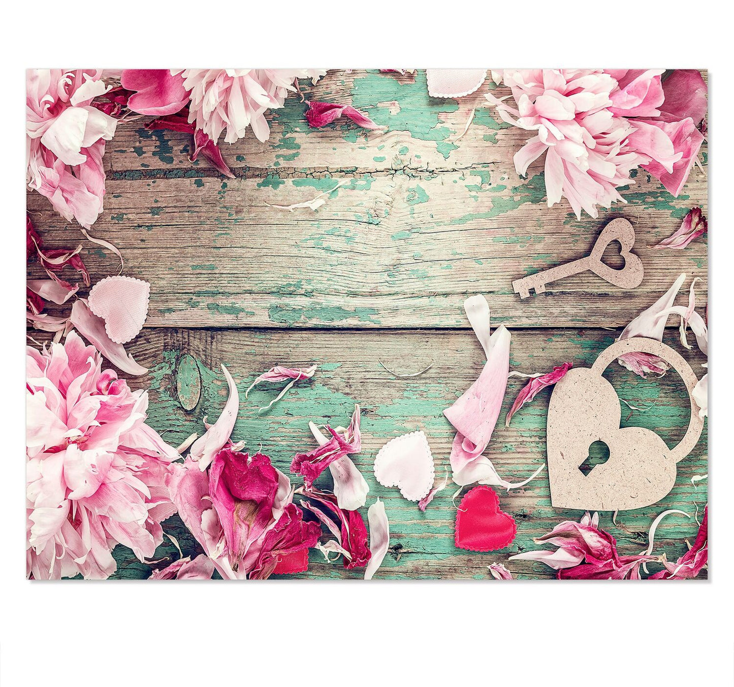 Maple Leaf Canvas Framed Printing Wall Art 30x40cm