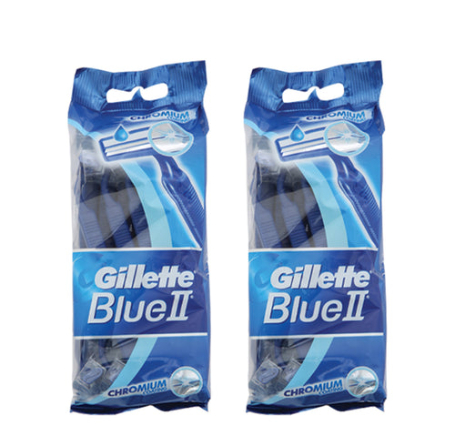 Gillette Blue II Plus Men's Disposable Razors 20 pcs