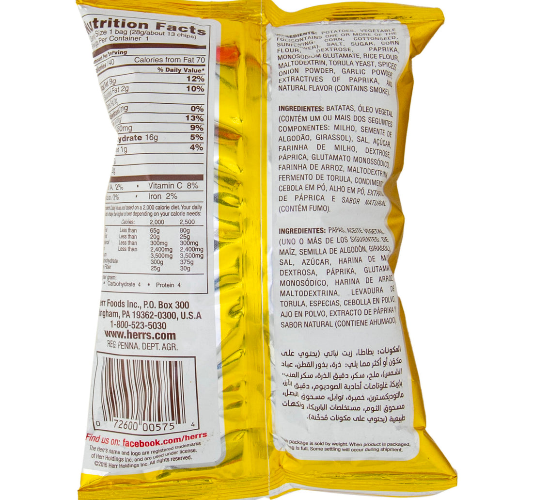 Herr's Barbecue Potato Chips 28 g