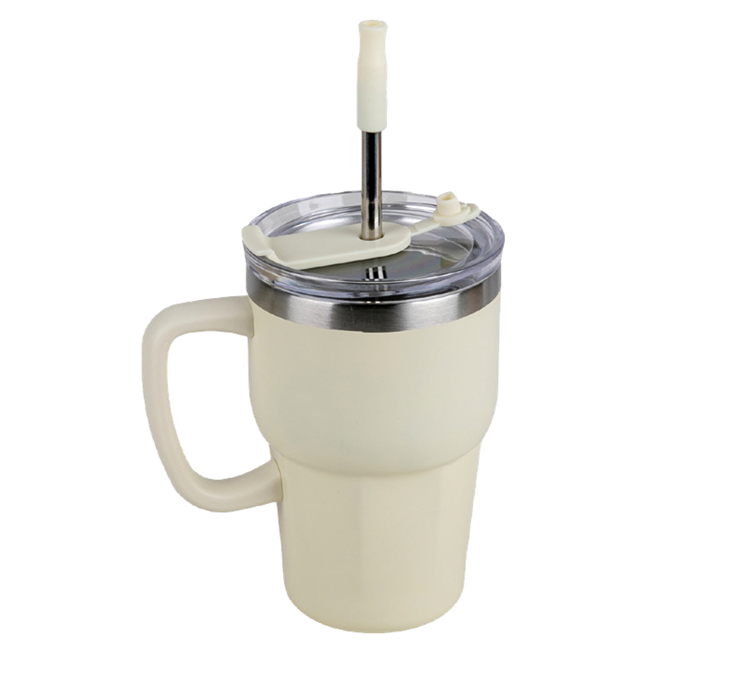 كوب سبيد مزدوج الجدار مع ماصة، 480 مل، MK06-01
