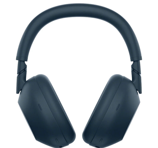 سماعة رأس لاسلكية من سلسلة Sony 1000X فوق الأذن، أزرق داكن، WH-1000XM6