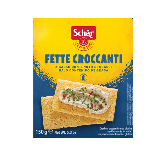 Schar Fette Croccanti Gluten Free Cracker 150 g