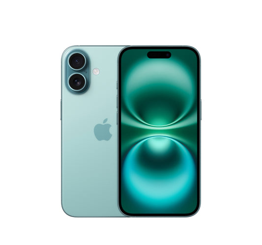 Apple iPhone 16 5G Smartphone, 128 GB Storage, Teal