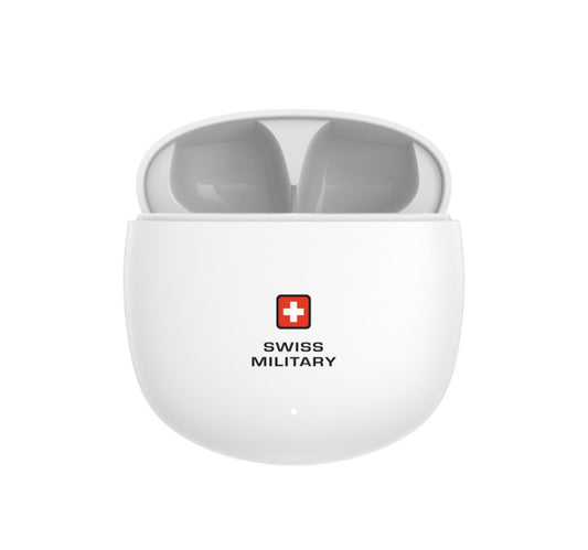 Swiss Military True Wireless Earbuds Victor 6 White