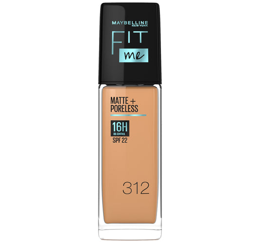 Maybelline Fit Me Matte + Poreless Foundation 312 1 pc