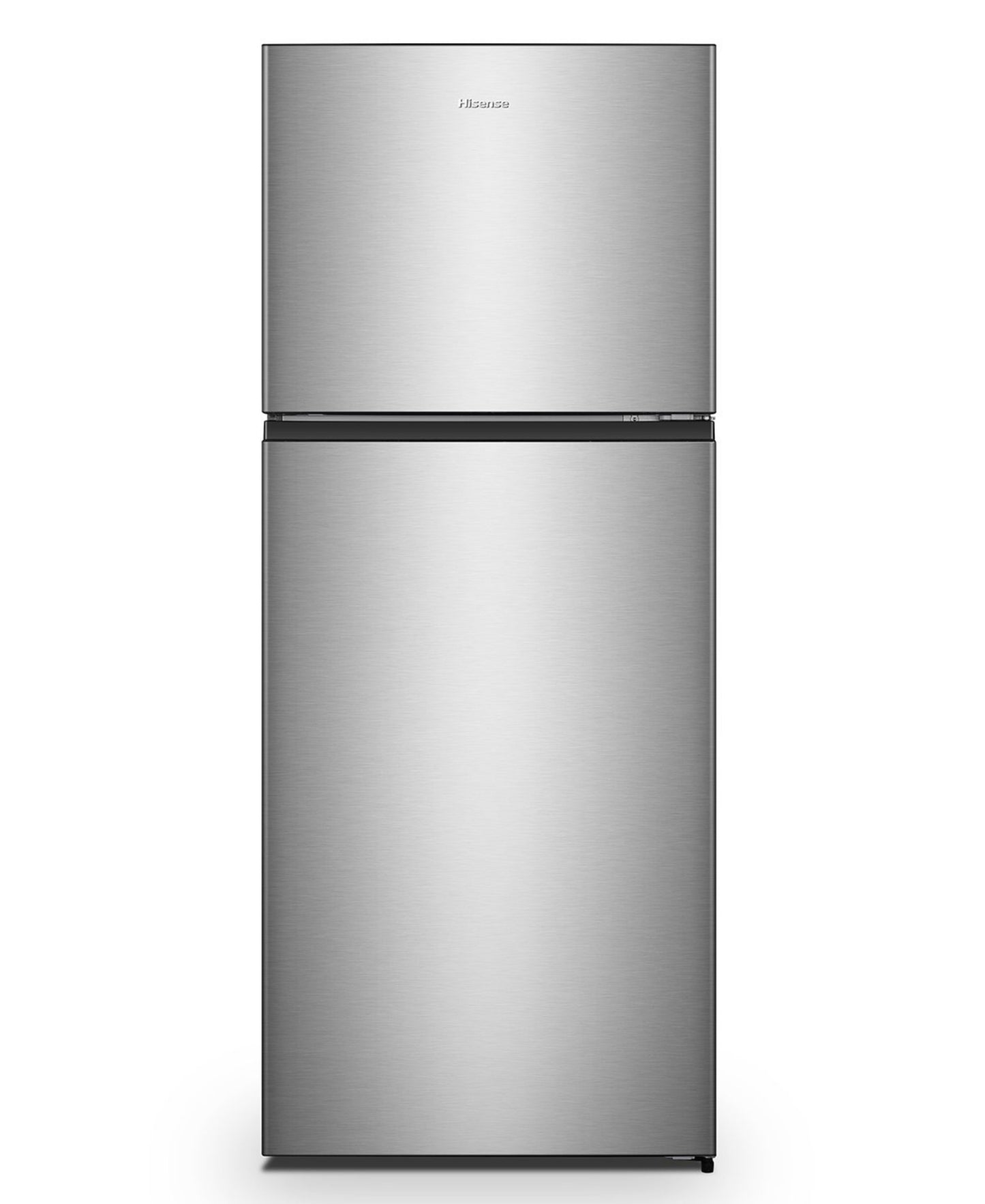 ثلاجة هايسنس ببابين، سعة 375 لترًا، بلمسة نهائية من الفولاذ المقاوم للصدأ، RT488N4ASU1