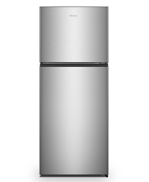 Hisense Double Door Refrigerator, 375L, Stainless Steel Finish, RT488N4ASU1