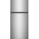 ثلاجة هايسنس ببابين، سعة 375 لترًا، بلمسة نهائية من الفولاذ المقاوم للصدأ، RT488N4ASU1