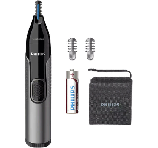 ماكينة تشذيب شعر الأنف والأذن المقاومة للماء من فيليبس NT-3650