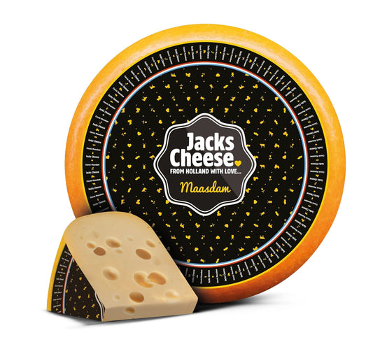 Jacks Cheese Dutch Classic Maasdam Cheese 250 g