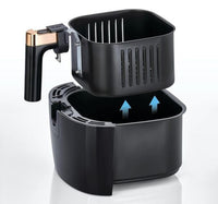 Black+Decker Air Fryer, 5.5 L, Black, AF5539-B5