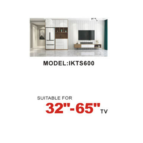 Ikon Swivel TV Bracket, 32 to 65 inches, 400 x 400 mm, Black, IKTS600