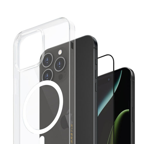 Smartix Ultraguard Magnetic Bundle for iPhone 16 Pro Max, Case + Screen Protector, SM16PMBNPV Lulu Hypermarket