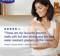 Hansaplast Universal Wound Plasters Water-Resistant Strong Adhesion 40 pcs