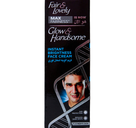 Glow & Handsome Face Cream For Men Instant Brightness 50 g