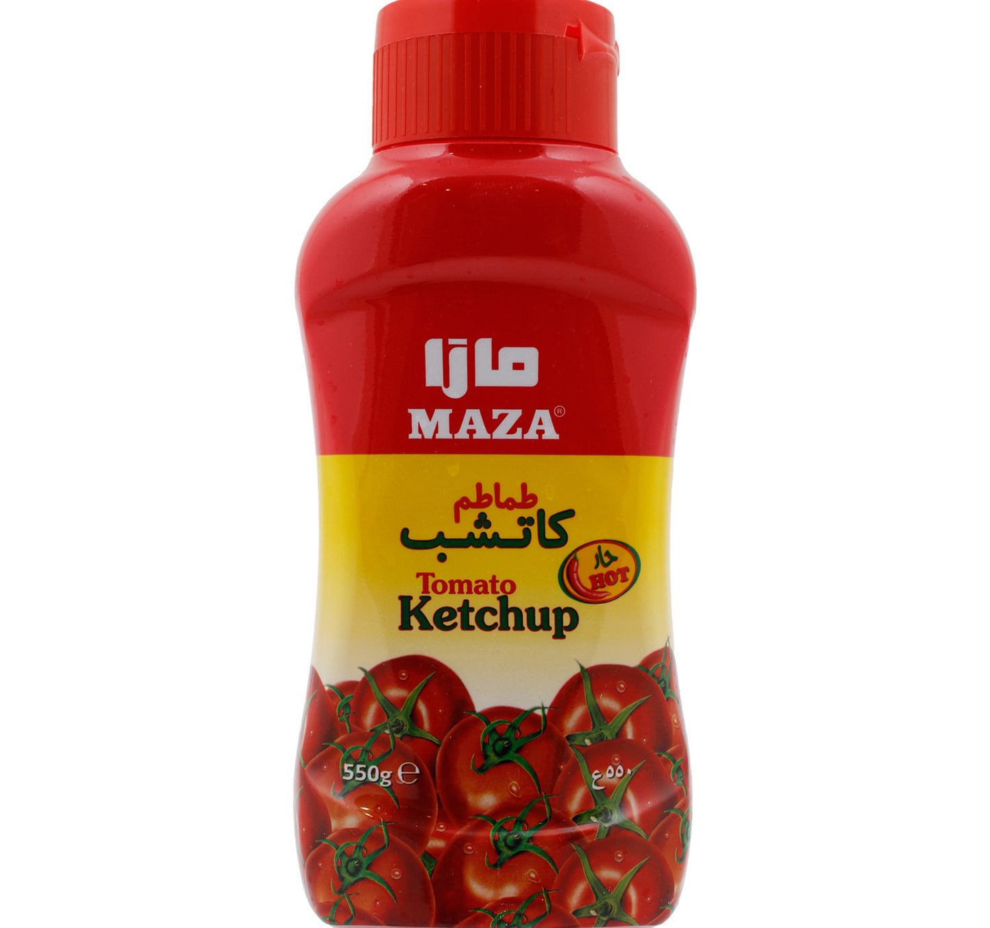 كاتشب طماطم مازا حار 550 جم