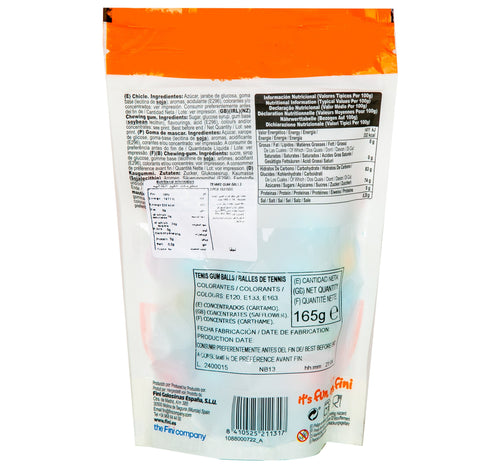 Fini Tennis Gum Balls Gluten Free 165 g