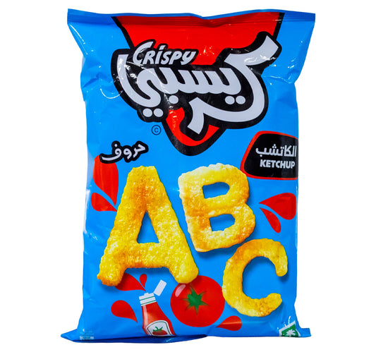 Crispy Letters Potato Chips Ketchup 18 g