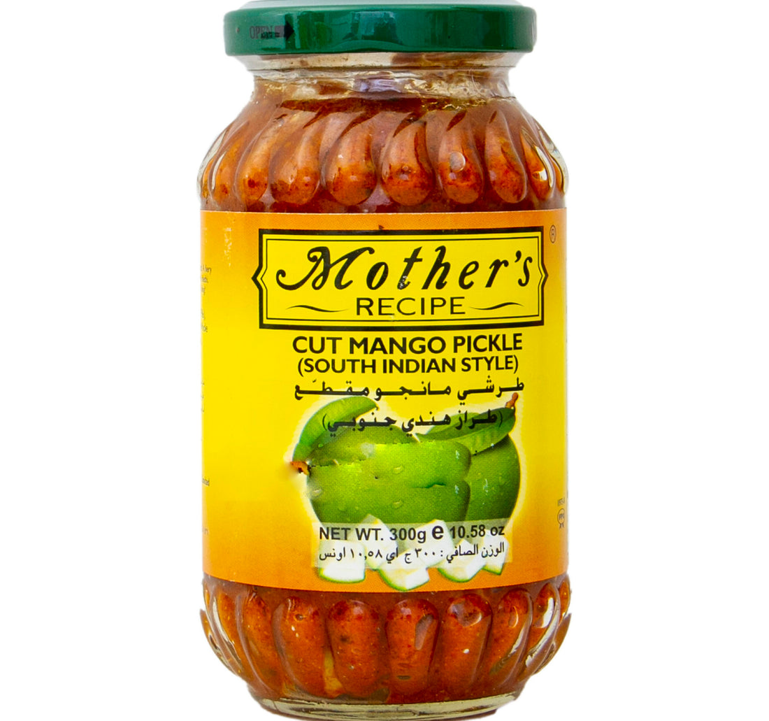 مخلل المانجو المقطع من وصفة الأم 300 جرام