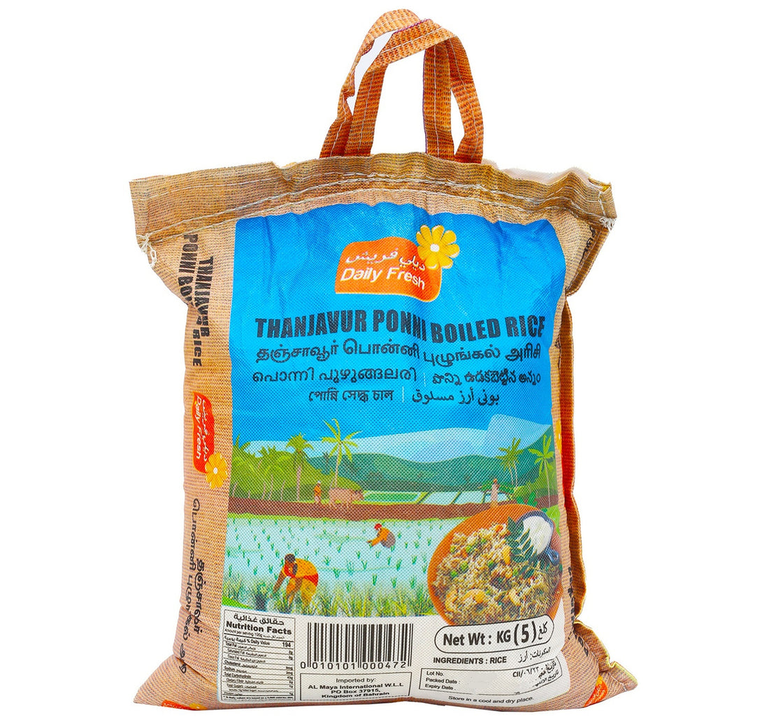 Daily Fresh Thanjavur Ponni Boiled Rice 5 kg