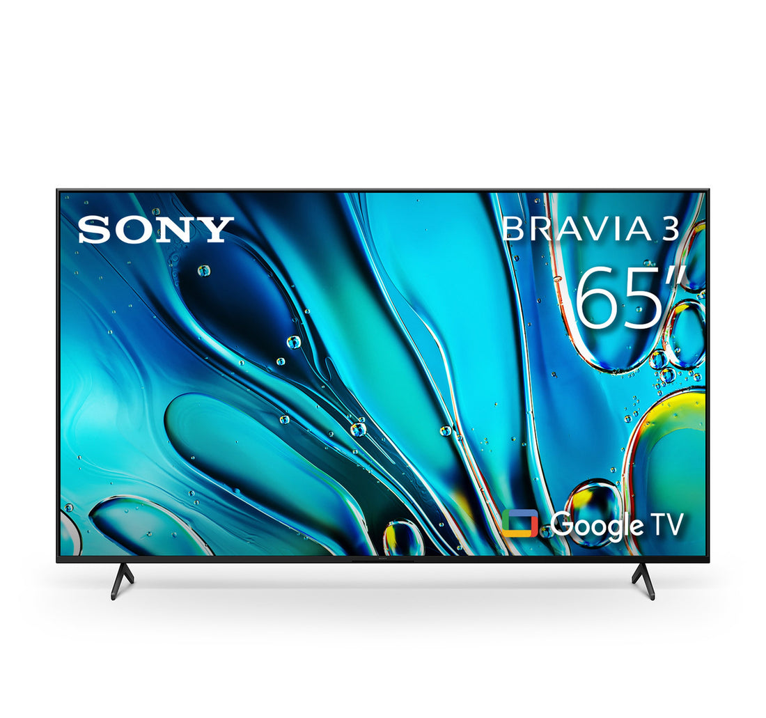 Sony Bravia 3 65 Inch 4K HDR Smart TV (Google TV) with Dolby Vision Atmos, K-65S30 - 2024 Model