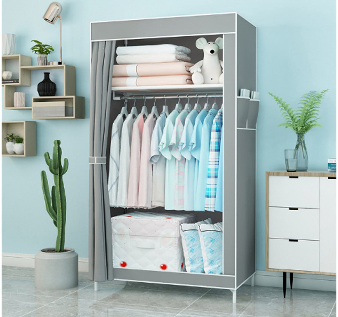 Maple Leaf Non-Woven Fabric Wardrobe, Foldable Storage Organizer 1003