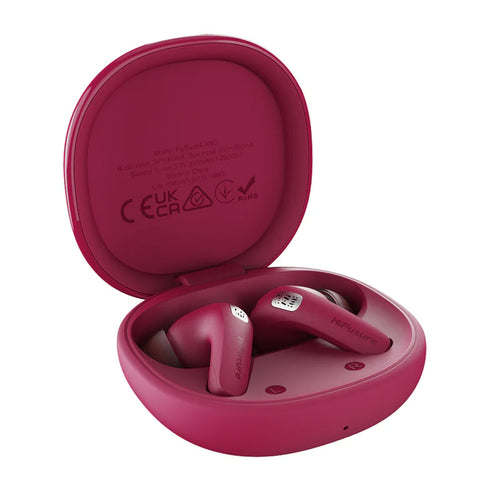 سماعات أذن HiFuture FlyBuds4 اللاسلكية بتقنية ANC، لون وردي