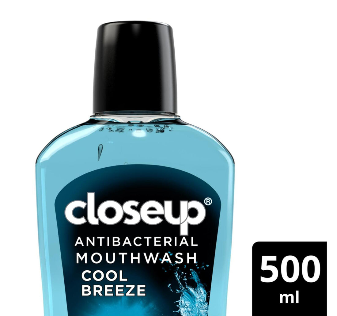 Closeup Cool Breeze Anti-Bacterial Mouth Wash 500 ml
