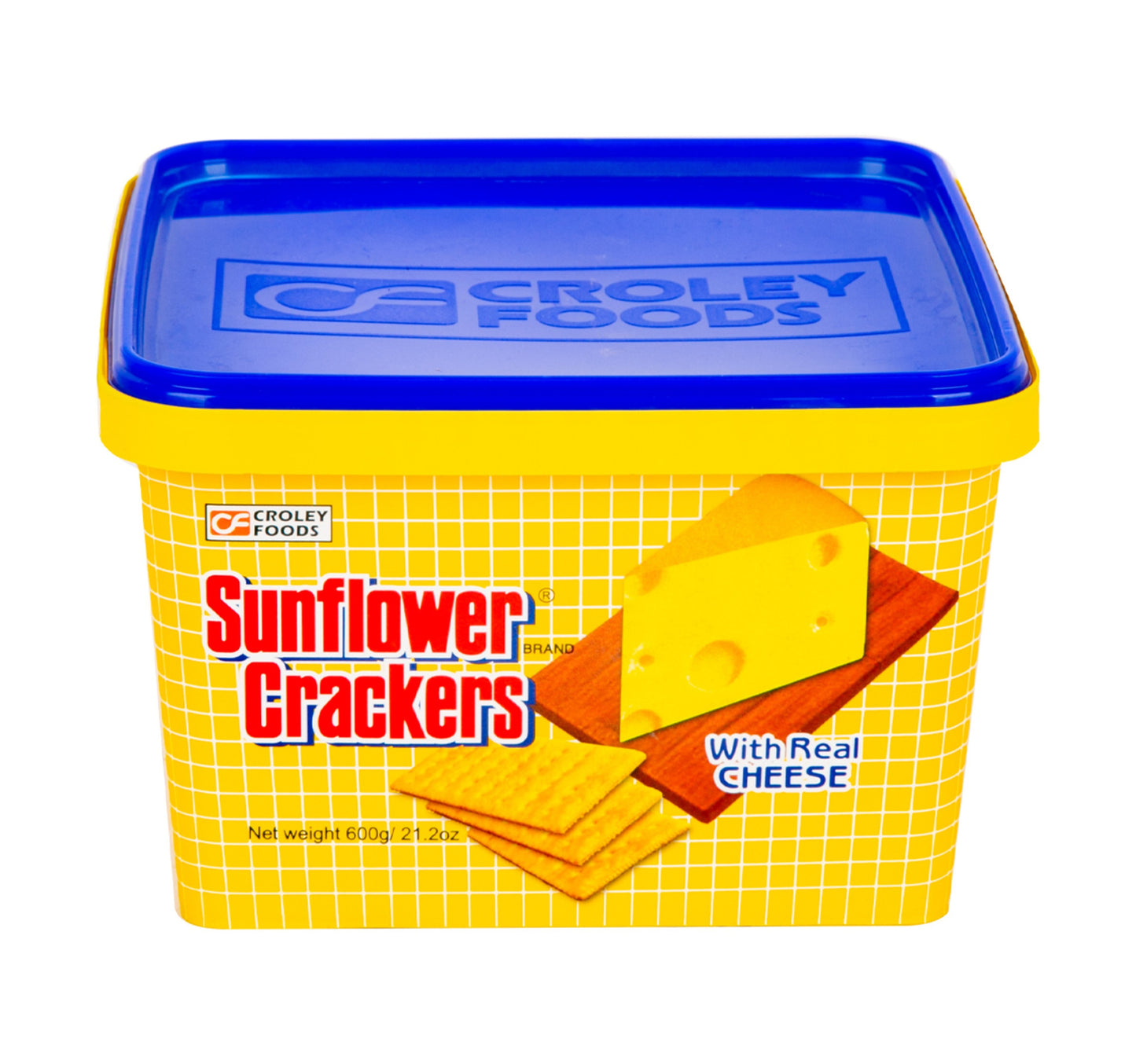 Sunflower Crackers With Real Cheese 600 g