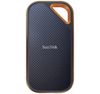 SanDisk Extreme® Pro Portable 1 TB 2.5" external SSD hard drive USB 3.2 Gen 2 (USB 3.1) Black, Orange SDSSDE81