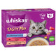 Whiskas Tasty Mix Catfood Mix Of The Tuna Collection In Jelly From 1+ Years 12 x 70 g