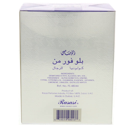 Rasasi Blue For Men Eau De Toilette 100 ml