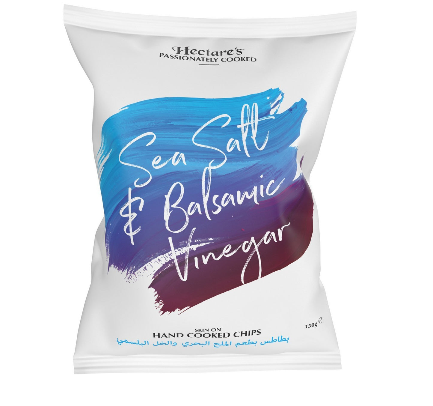 Hectares Sea Salt and Balsamic Vinegar Potato Chips 150 g