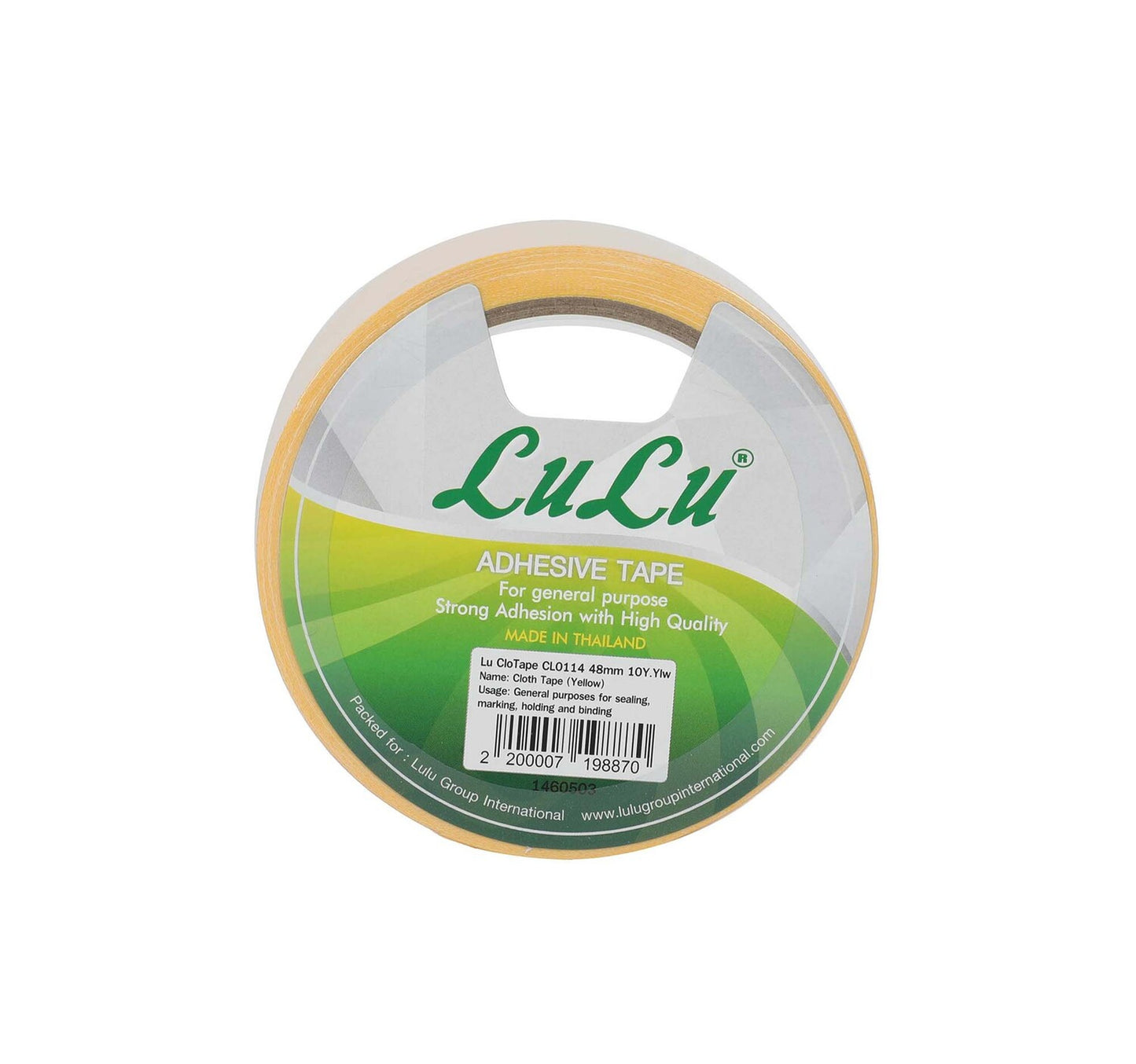 Lulu Yellow Colour Tape CL0114 48mmx10Y