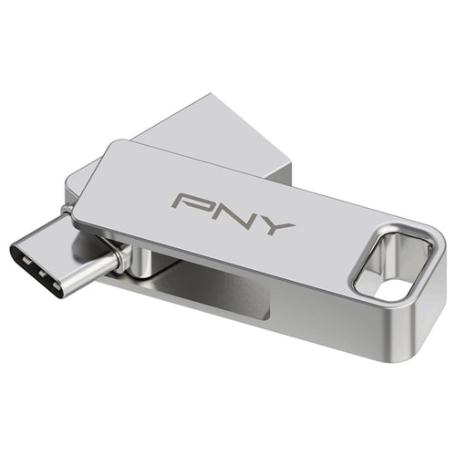 محرك أقراص فلاش مزدوج PNY Duo Link USB 3.2 Type-C، سعة 64 جيجابايت