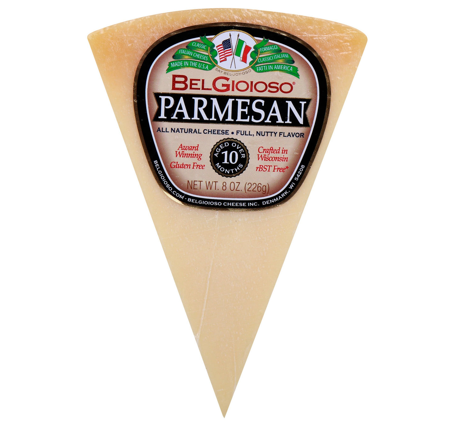 Belgioioso Parmesan Cheese Wedge 8 oz