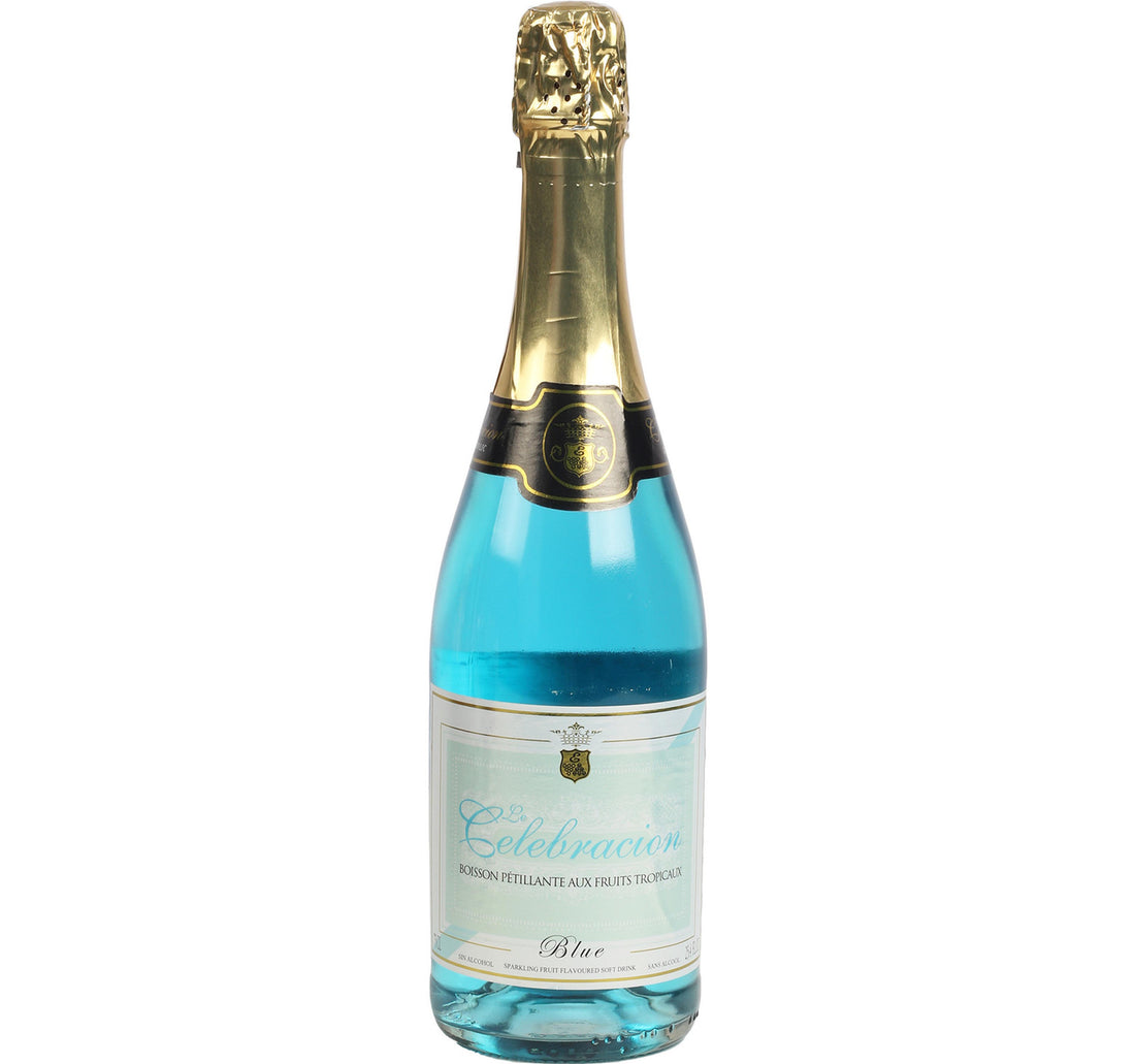 Le Celebracion Alcohol Free Blue Sparkling Drinking 75 cl