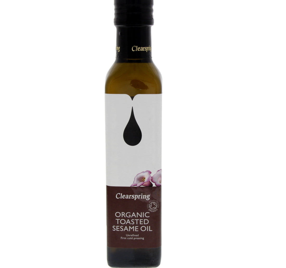 Clearspring Organic Toasted Sesame Oil 250 ml