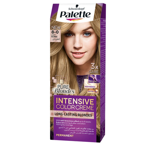 Palette Intensive Color Creme 8-0 Light Blonde 1 pkt