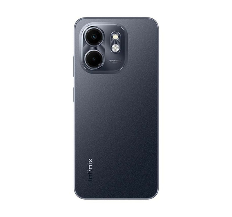 Infinix Smart 9 4G Smartphone, 3 GB RAM, 128 GB Storage, Metallic Black, X6532