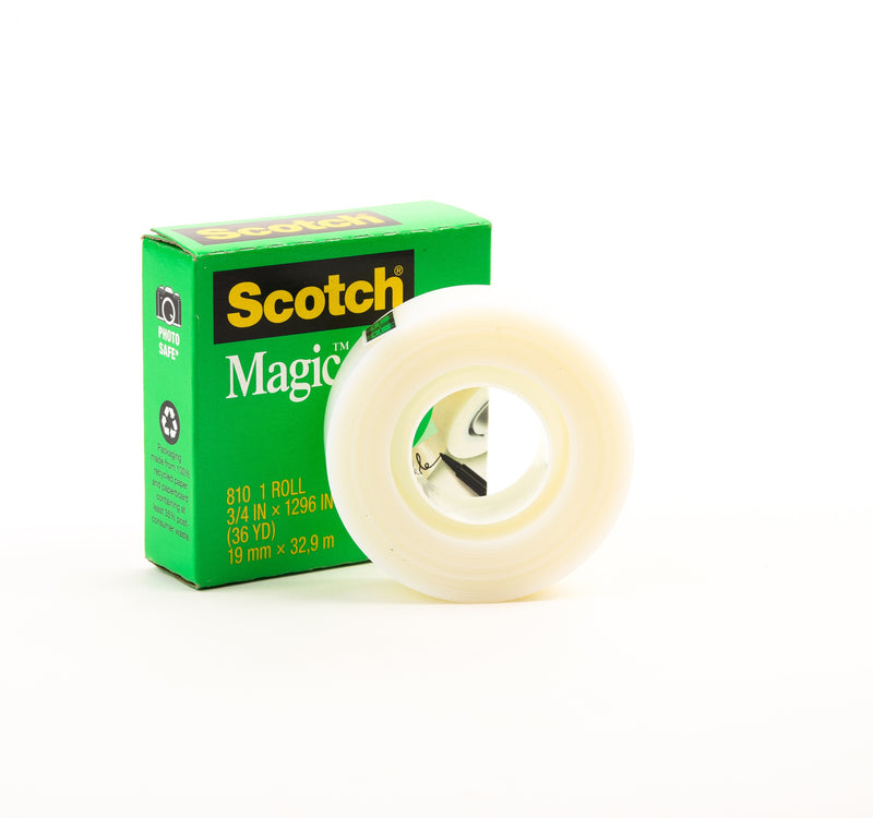 3M Scotch Magic Tape Boxed 3/4in x 36yards 1Pc