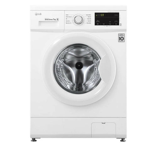 LG Front Load Washing Machine FH2J3QDNP0 7Kg, Inverter Direct drive Motor