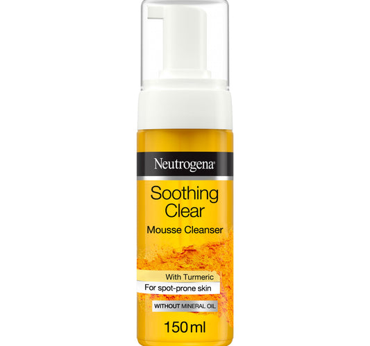 Neutrogena Soothing Clear Turmeric Mousse Cleanser 150 ml