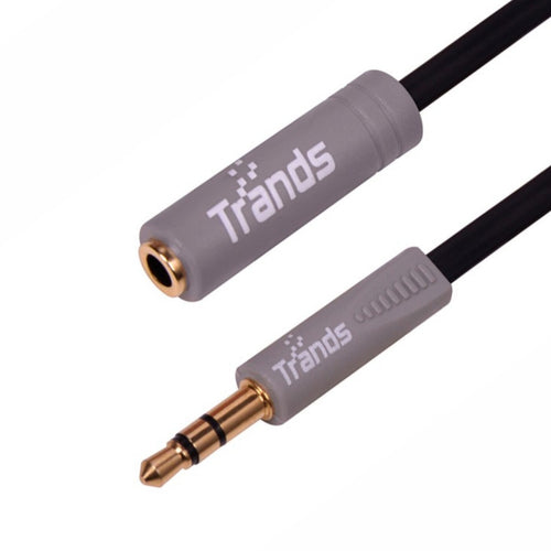 Trands 3.5mm Male Jack To 3.5mm Female Socket Aux Extension Cable, 3 Meters CA3441