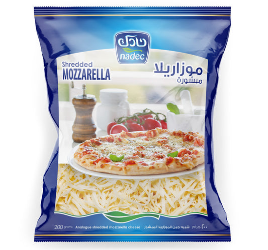Nadec Shredded Mozzarella Cheese 200 g