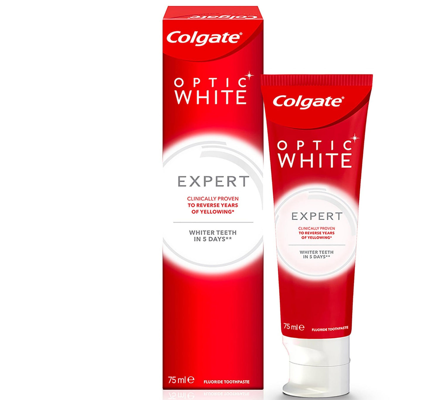 معجون أسنان كولجيت أوبتيك وايت إكسبيرت 75 مل