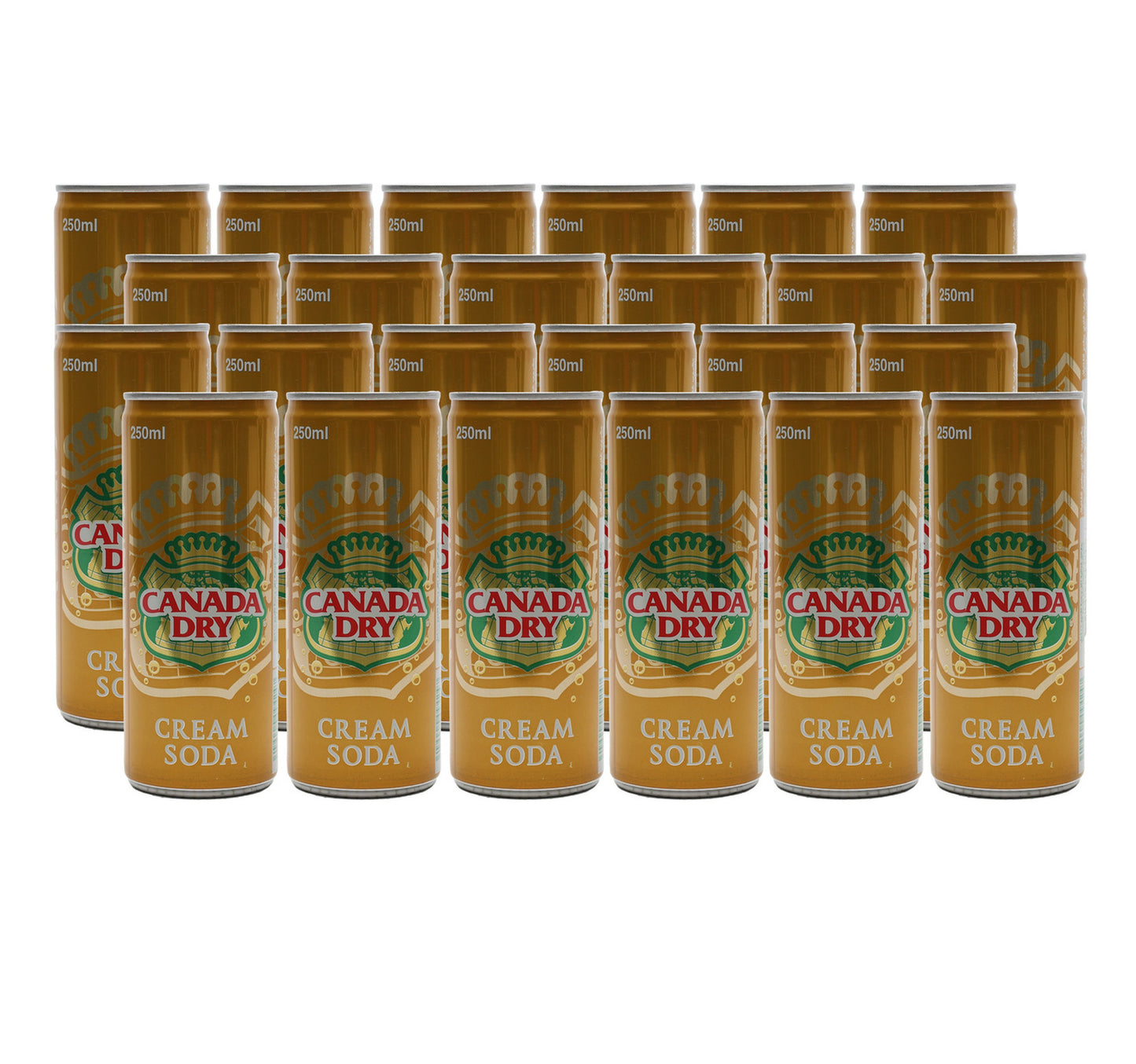 Canada Dry Cream Soda Can 250 ml
