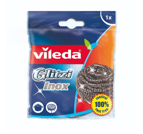 Vileda Inox Dish Washing Metallic Scourer 1 pc
