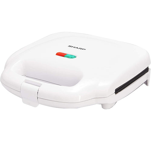 Sharp 2 slices Non stick Sandwich Maker, 700 W, White, KZ-SU11-W3